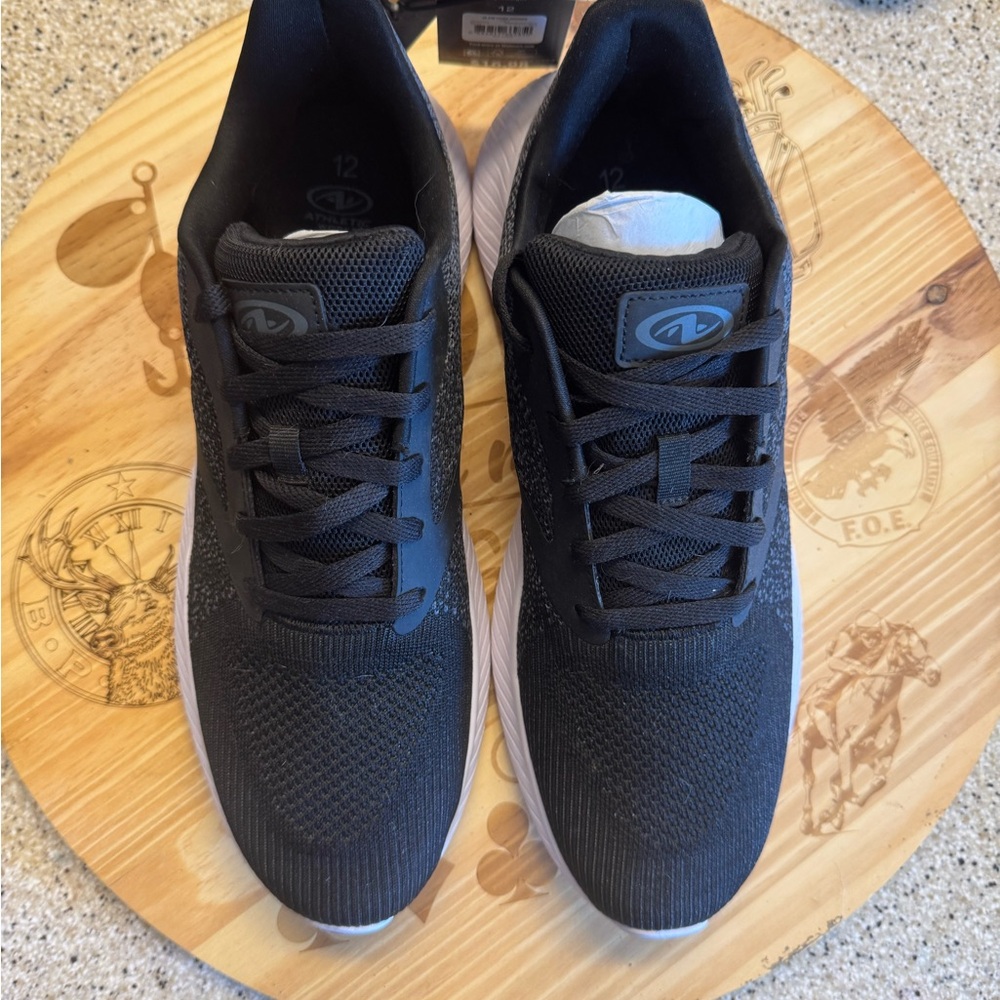 Black Athletic Men's Shoes